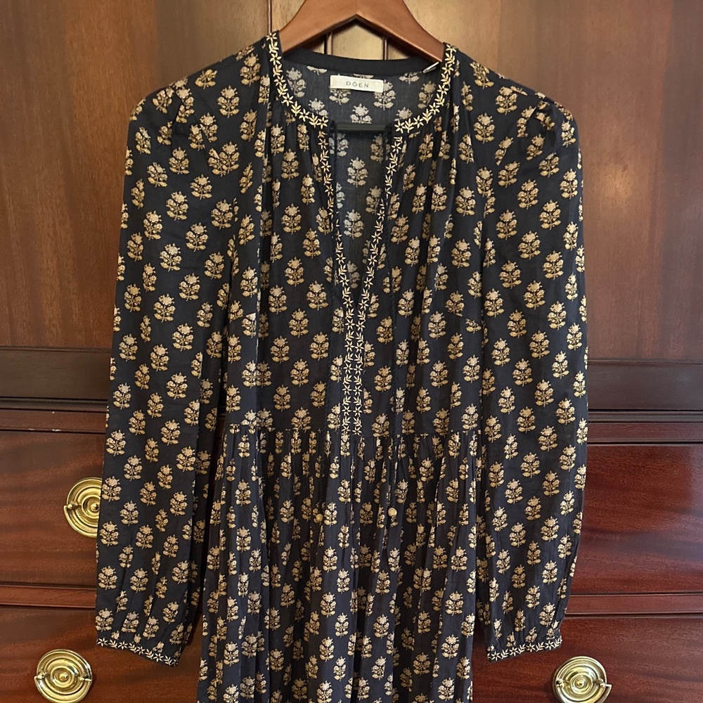 Doen embroidered maxi